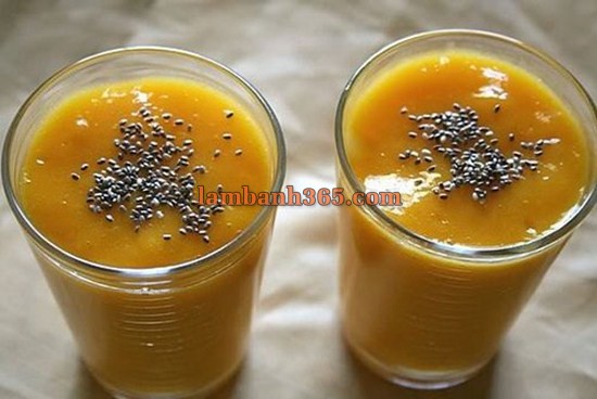 Làm Smoothie xoài chuối ngon không thể chối từ