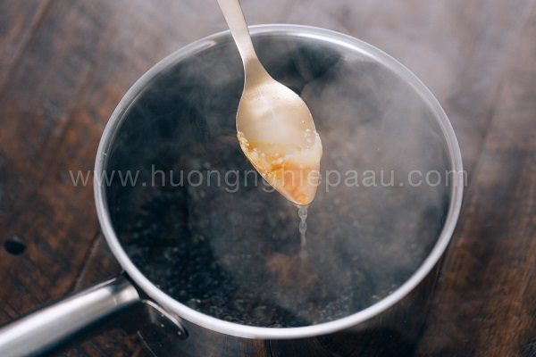 nấu nước đường