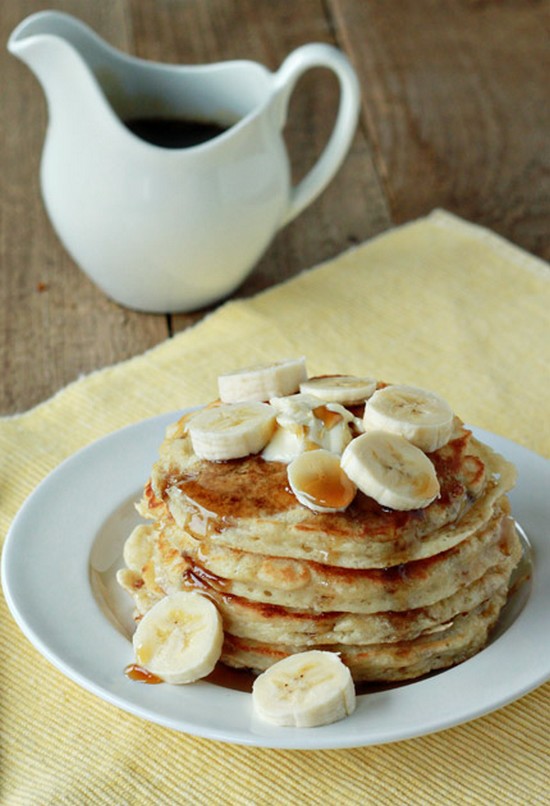 Pancake chuối ngọt ngào