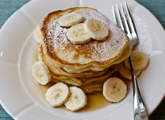 Pancake chuối ngọt ngào