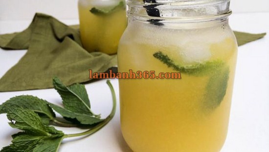 Pha chế xoài mix soda cho ngày hè mát rượi