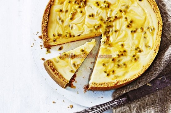 Cách làm Cheesecake chanh dây ngon ngất ngây