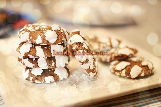 Tự tay làm bánh cookies tuyết xinh xắn, tuyệt ngon